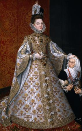 Alonso Sánchez Coello, "Portrait of Isabel Clara Eugenia", 1588