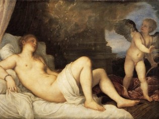 Titian, "Danae", 1554